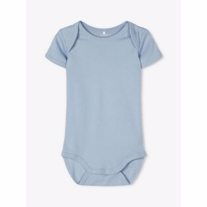 NAME IT 3-Pak ØKO Body Kortærmet Racerbiler Dusty Blue